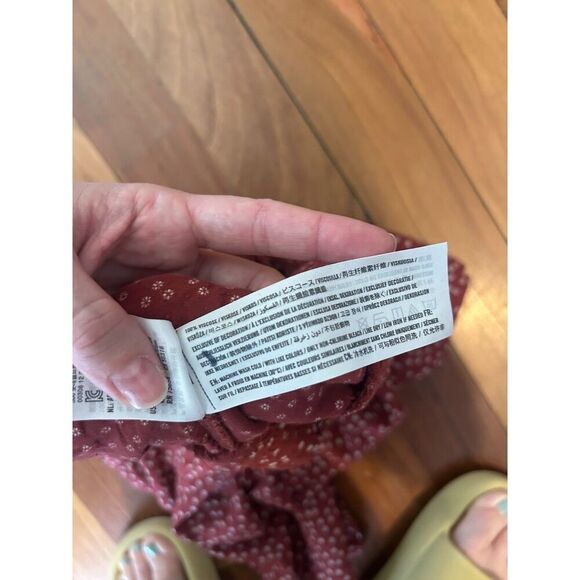 Abercrombie & Fitch Women's Floral Smocked Waist Culottes Size Medium - Picture 3 of 7